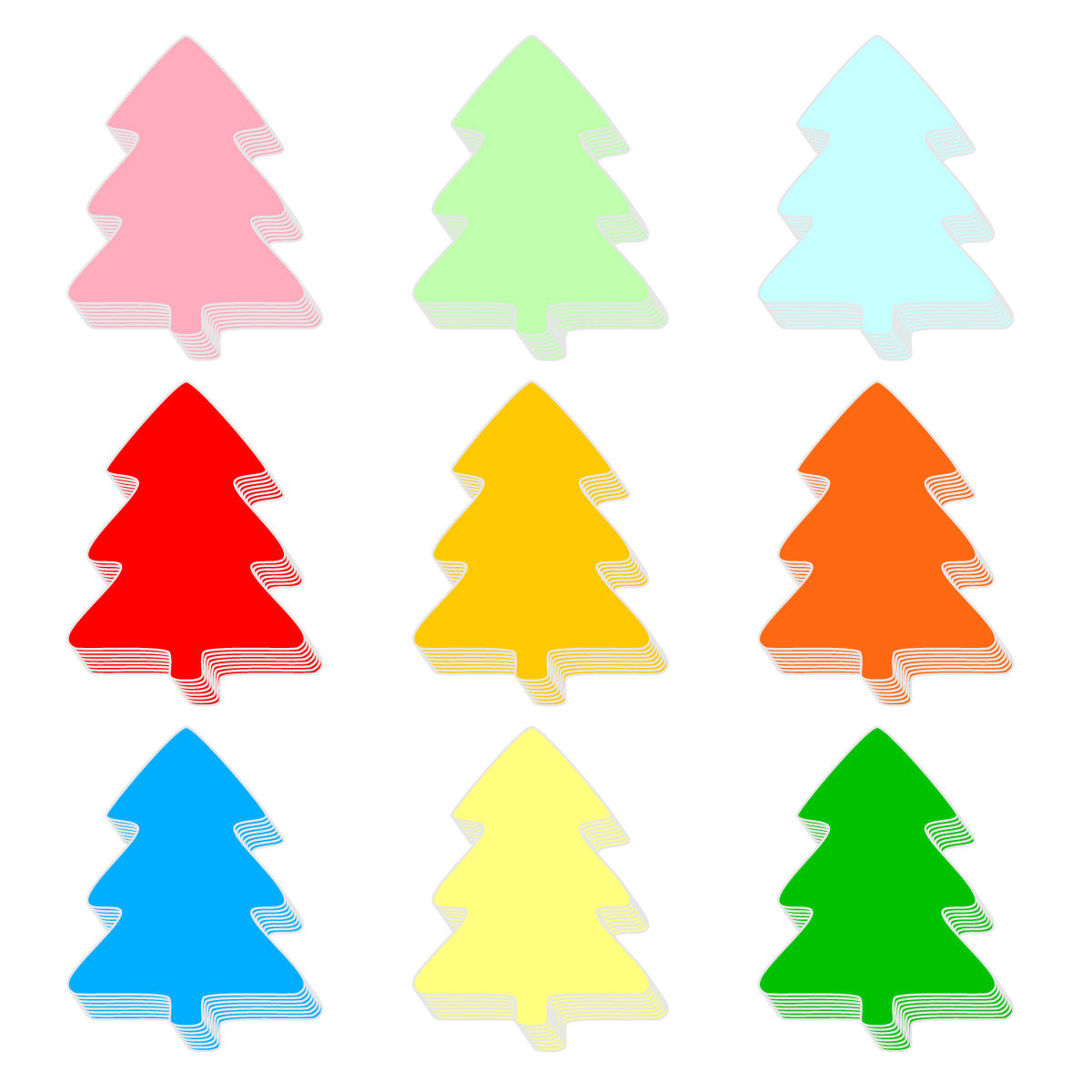 Wholesale of 10PCS/PACK Ribbon Paper Office Teacher Wall Decoration